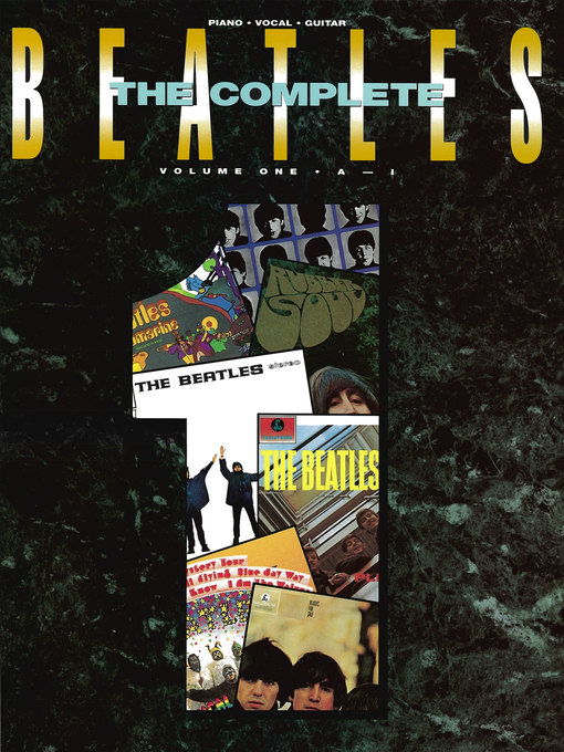 Title details for The Beatles Complete--Volume 1 Songbook by The Beatles - Available